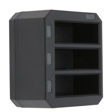 Imagem de Carregador rápido USB para bateria recarregável, carregador de bateria de 3 canais compatível para câmeras esportivas para banco de potência de computador de cabeça de carregamento