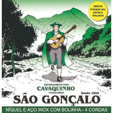 Imagem de Encordoamento Níquel Bolinha Cavaco São Gonçalo