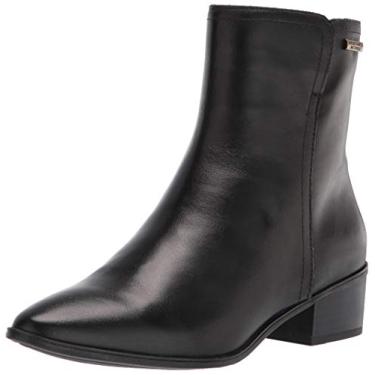 Imagem de Rockport Bota feminina Geovana cano médio, Preto Lthr W, 6