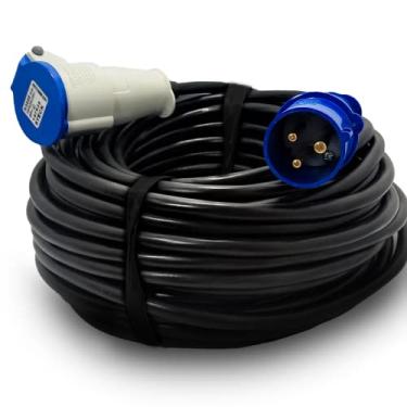 Imagem de Extensão Industrial 25 Metros 2P+T 16A Steck Cabo PP 3x2,50mm² Sulbel