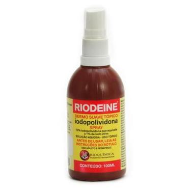 Imagem de Riodeine Iodopolividona Rioquímica Spray 100ml RIOQUÍMICA