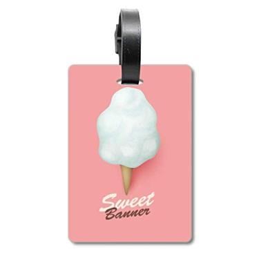 Imagem de Enorme pizes de ovos sorvete picolés mala etiqueta cartão de bagagem etiqueta de scutcheon etiqueta, Multicolorido.