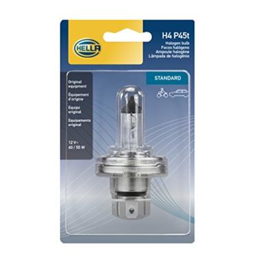 Imagem de HELLA Lâmpada de halogêneo padrão H4 P45TSB, 12V, 60/55W