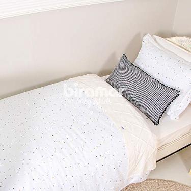 Imagem de Biramar Baby Kit Cama Solteiro 3 Peças New York Mini Triângulo Colorido (Colchão 1 88 X 0 88) Colorido