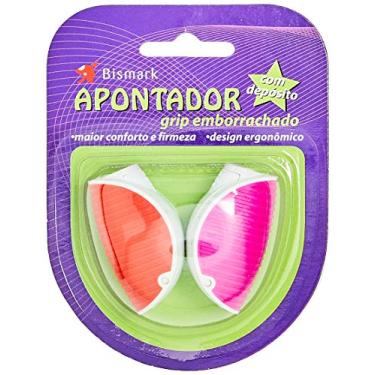 Imagem de Apontador Grip Emborrachado e Depósito, Bismark, AP094BC, 24 Blisters com 2 unididades