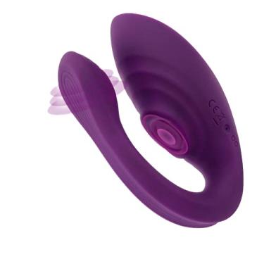 Imagem de Vibrador de Pulsação Ponto G 7 Frequências Com Controle Remoto Clitóris Estimulador Erótico Zatla Shop
