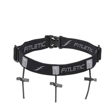 Imagem de Cinto Para Corrida Com Porta Número Fitletic Race I Preto