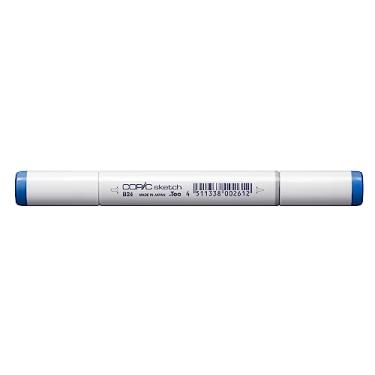 Imagem de COPIC Marcador Sketch Ponta Dupla Redonda e Chanfrada, Cor B24 Sky, 1 unidade