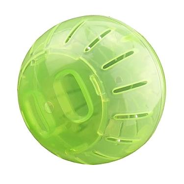 Imagem de Ｂｅｓｇａ Bola de Exercício de Hamster, Bola Transparente, Brinquedos para Animais de Estimação, Bola de Rolamento, Bola de Corrida, Roda de Corrida para Esport, AMARELO