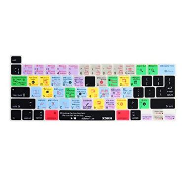 Imagem de XSKN Capa de silicone para teclado Shortcuts and Language Series para MacBook Pro 33.8 cm 16 com Touch Bar ID - A2251 A2289 A2338 M1 A2141 (versão comum dos EUA, Ableton Live) k-338DT