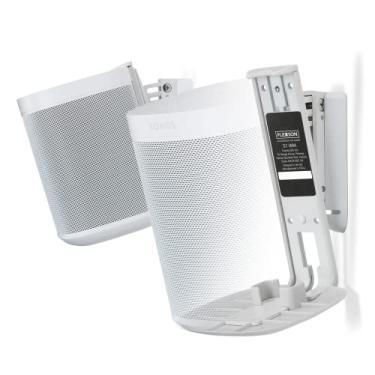 Imagem de Flexson Suporte de parede para Sonos One (par, branco)