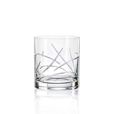 Imagem de Barski Copo de vidro - Old Fashioned - Copos de uísque - Classic Lowball - Conjunto de 4 copos - Vidro de rochas - Bourbon - Scotch - Whisky - Cocktails - Conhaque - 270 ml - Feito na Europa