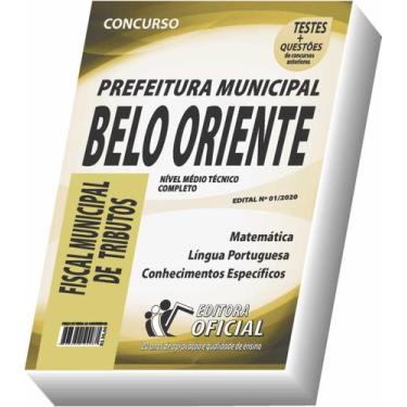 Imagem de Apostila Prefeitura De Belo Oriente - Fiscal Municipal De Tributos - C