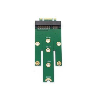 Imagem de Mini placa adaptador SSD mSATA para M.2 NGFF SSD da PCIe
