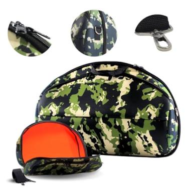 Imagem de Case Bolsa Capa Protetora Compatível com Caixa de Som Boombox 2 3 Impermeável com Bolso para carregador e acessórios, Alça de mão reforçado e Alça de Ombro Regulável (Capa Boombox Camuflada)