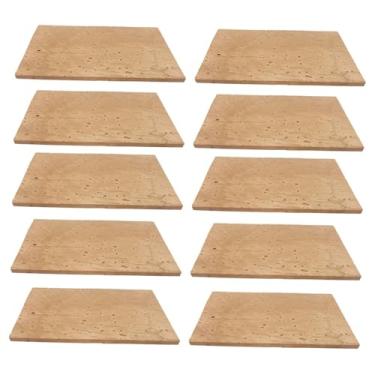 Imagem de Tachiuwa 10 Peças de Substituição de Folha de Cortiça para Saxofone Pescoço Cortiça 2 Mm de Espessura
