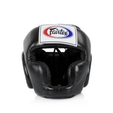 Imagem de Fairtex Headgear Protetor de cabeça Super Sparring com visão diagonal para Muay Thai, Boxe, Kickboxing