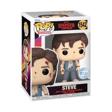 Imagem de Funko Stranger Things Pop Television Steve Boneco de vinil Hot Topic exclusivo