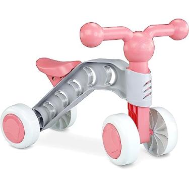 Imagem de Roma Jensen Br, Roma Brinquedos Toyciclo, Bicicleta de Equilíbrio, 44 cm, Cor Rosa, Suporta até 30 Kg