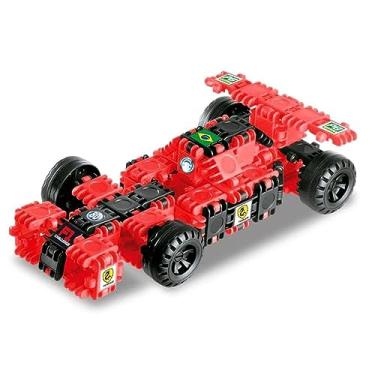 Imagem de Plasbrink Clic & Lig Formula Race (100 Peças) - Brinquedo de Montar - 3 anos - 12 anos