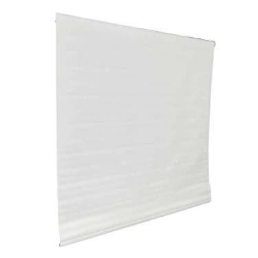 Imagem de Persiana Rolo Blackout Branca 140 (L) X 160 (A) cm Cortina C/ Kit de Instalação 1,40 (L...
