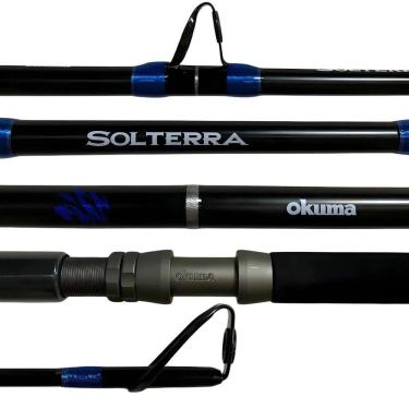 Imagem de Vara Carretilha Pesca Pesada Okuma Solterra 6`0" 1,83m 40-80 Lb Inteiriça