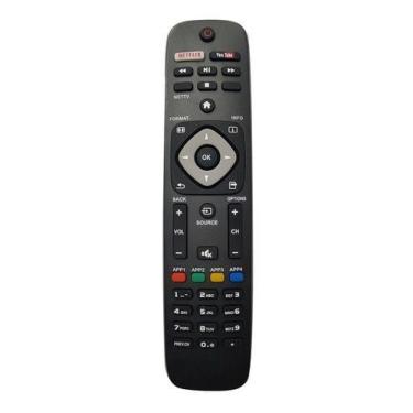 Imagem de Controle Compatível Tvphilips Smart Teclas Netfli E Youtube - MB TECH
