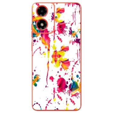 Imagem de Capa Adesivo Skin205 Verso Para Motorola Moto G04S (2024) - KawaSkin