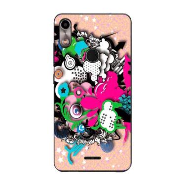 Imagem de Capa Adesivo Skin104 Verso Para Multilaser F 3G (2019) - KawaSkin