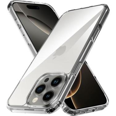 Imagem de Capa Capinha Transparente Para iPhone 16 16 Plus 16 Pro Max - Danet, i