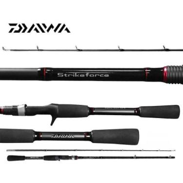 Imagem de Vara para carretilha daiwa strikeforce (1,68m) 12-25lbs - 2 partes