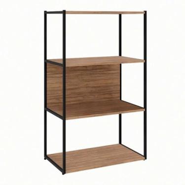 Imagem de Estante Shelf Ameixa e Preta 105 cm - GEBBWEB
