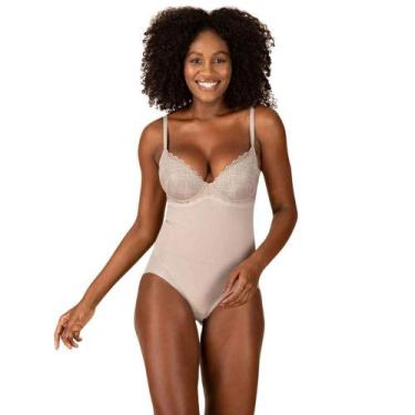 Imagem de Semi Body Modelador Liz Invisible Control 73380, Sépia, M