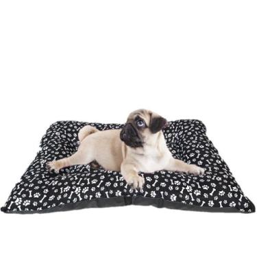 Imagem de Cama P/ Cães Pequenos Pinscher e Gato Super Oferta Pet Preto - SB
