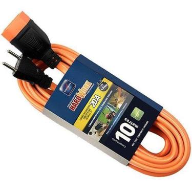 Imagem de Extensão Elétrica Cabo PP 2 x 2,50 x 10 metros 2P 20A Reforçada - Dane