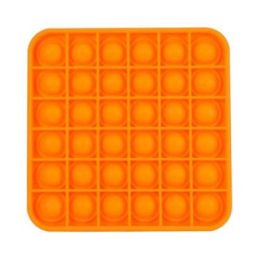 Imagem de Pop It Brinquedo Sensorial Anti Stress Fidget Toy Quadrado Várias Core
