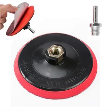 Imagem de Suporte Disco Boina P/ Lixa 125 Mm Esmerilhadeira Furadeira - EDA