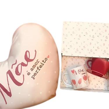 Imagem de Super Kit de Presente Dia das Mães Almofada Caneca e Caixa - Dela Home