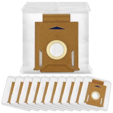 Imagem de Electropan 10 sacos de pó compatíveis com aspirador de pó Ecovacs Deebot para OZMO T8 AIVI, T8, N8 Pro Plus, N8 Pro, DX93, DDX96 Deebot N8 Acessórios, peças de reposição Deebot T8