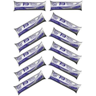 Imagem de Hene Em Gel Jaborandi 180g Divina Dama Preto Forte (Preto Azulado) Bis