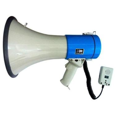 Imagem de Megafone 25W Com Microfone De Mão, Usb E Sirene Sk 66 - Csr