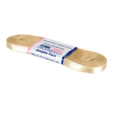 Imagem de Fita de Cetim Progresso 7mm nº1 - 10m Cor 236 Bege - 01 unidade - Fita