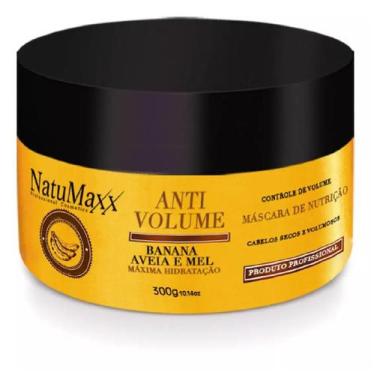 Imagem de Natumaxx Máscara Nutrição Banana & Mel Anti-volume 300g