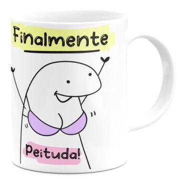 Imagem de Caneca Flork Frases Finalmente Peituda Silicone Divertidas - Alabama S
