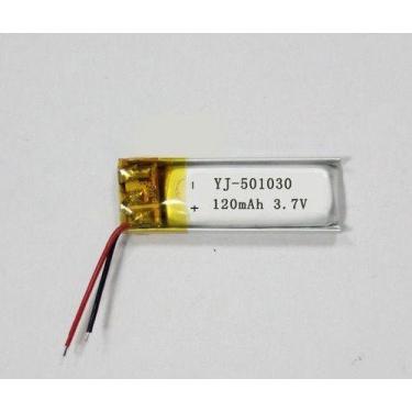 Imagem de 501030 3,7v 2 Fios 5mm X 10mm X 30mm 120mah Recarregavel - - KMIG