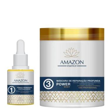 Imagem de Kit Crescimento e Fortalecimento Capilar Mascara de 500g Reparação Pro