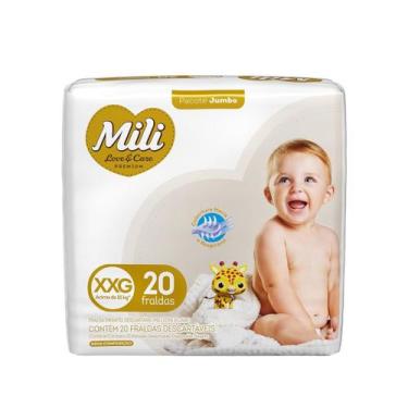 Imagem de Fraldas Descartáveis Love e Care XXG 20Un - Mili