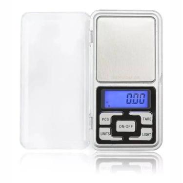Imagem de Mini Balança Digital Alta Precisão 0,01g - 500g De Bolso - BoosMCE