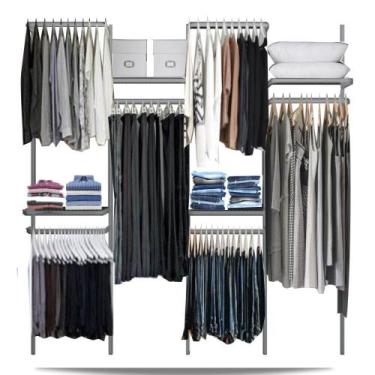 Imagem de Closet Aramado - Linear CLR373 - 2,50M - Casa Expressa