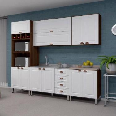 Imagem de Armário De Cozinha Completa 6 Peças - LUCIANE MÓVEIS